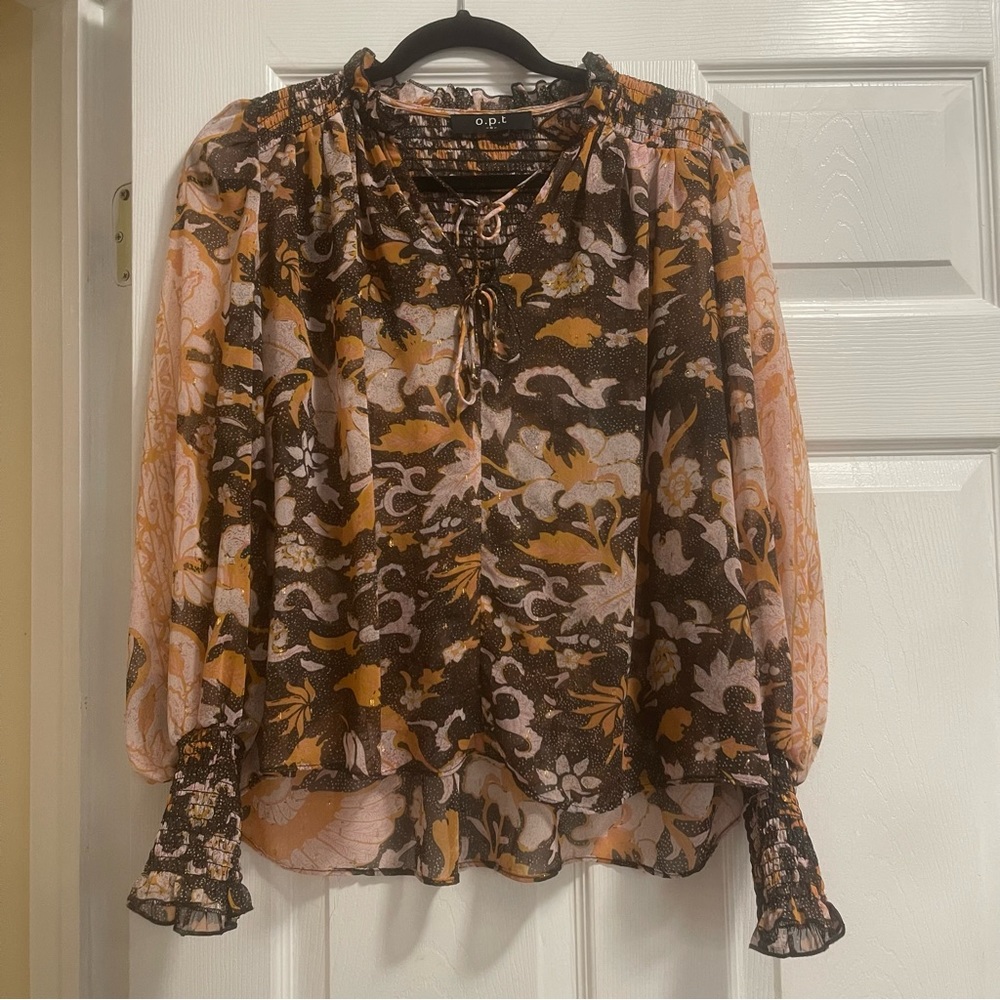 Patterned Blouse